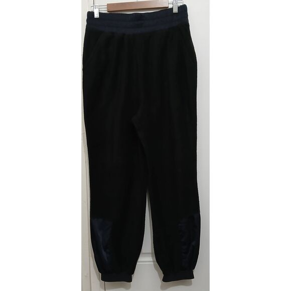 Free People womens medium slouchy it jogger pants fleece black - Picture 3 of 8